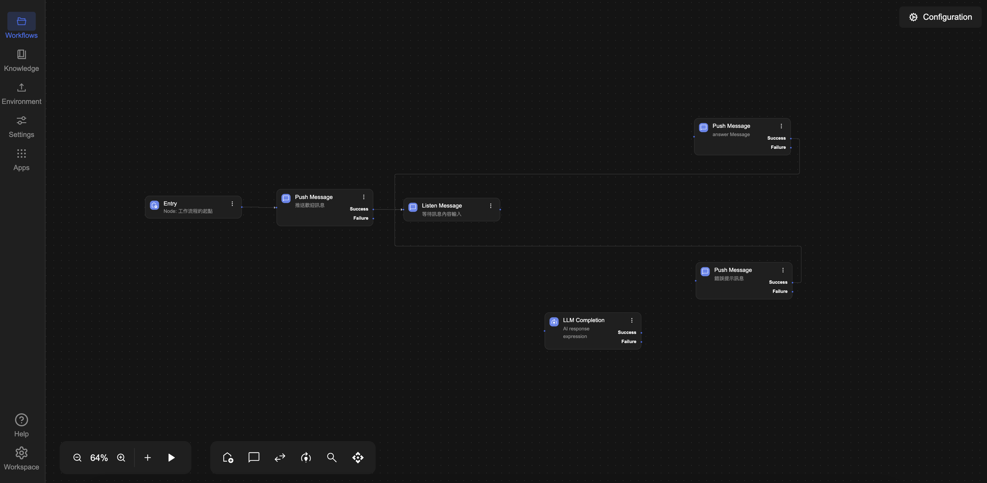 Brake Connection to LLM Completion